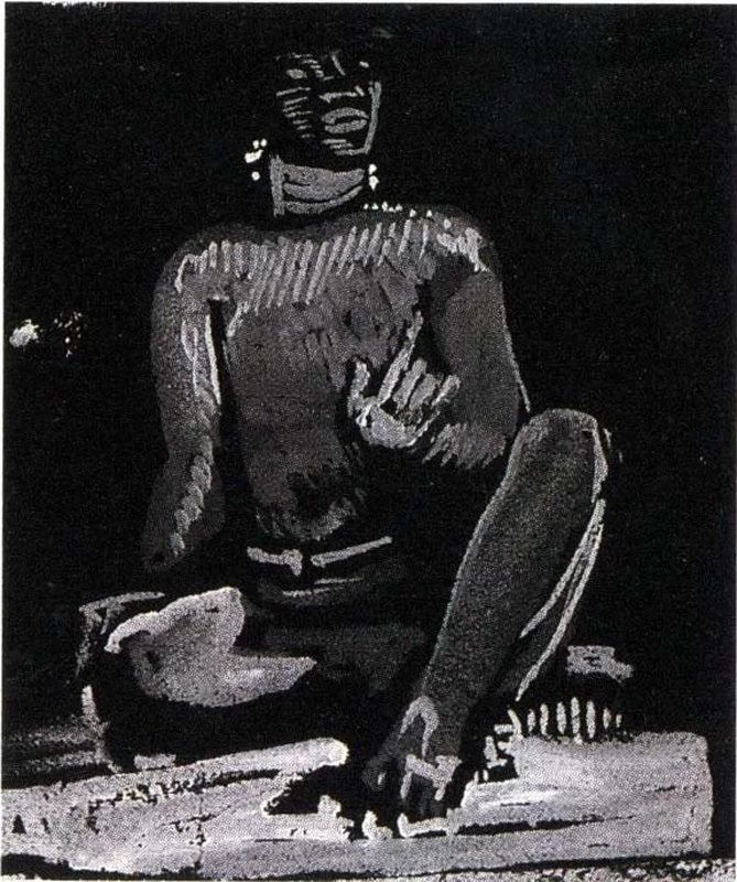 Figura - studio, Collegio Gesuitico Canopoleno, Sassari